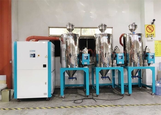 PETG PEEK LCP ডিহিউমিডিফাইয়িং হপার ড্রায়ার প্লাস্টিক মধুচক্র রটার ডিহিউমিডিফায়ার
