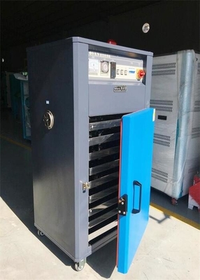 OOD-9 6.4KW ড্রাইং ইন্ডাস্ট্রিয়াল ওভেন প্লাস্টিক গ্রানুলস রজন ক্যাবিনেট ট্রে ড্রায়ার