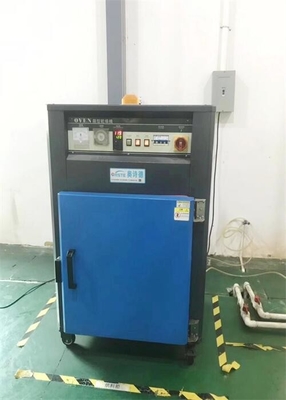 OOD-9 6.4KW ড্রাইং ইন্ডাস্ট্রিয়াল ওভেন প্লাস্টিক গ্রানুলস রজন ক্যাবিনেট ট্রে ড্রায়ার