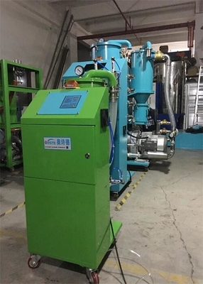 মোটর 0.75 -15 Kw ভ্যাকুয়াম অটো লোডার পিপিং সঙ্গে Φ 38-63 মিমি গ্রে সবুজ উপাদান জন্য