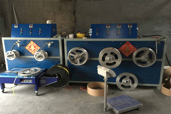 PP Polypropylene প্লাস্টিক টেপ ব্যান্ড স্ট্র্যাপ উত্পাদন লাইন 100% পুনর্ব্যবহৃত উপাদান ব্যবহার করে
