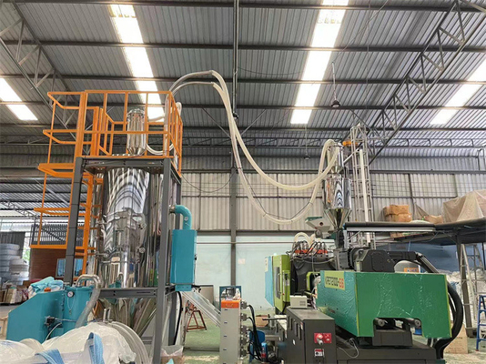 দক্ষতা স্টেইনলেস স্টীল Dehumidifying Hopper Overheat সুরক্ষা সঙ্গে ড্রায়ার